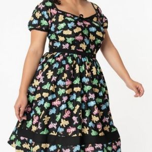 Unique vintage Carebears Sweetheart Dress